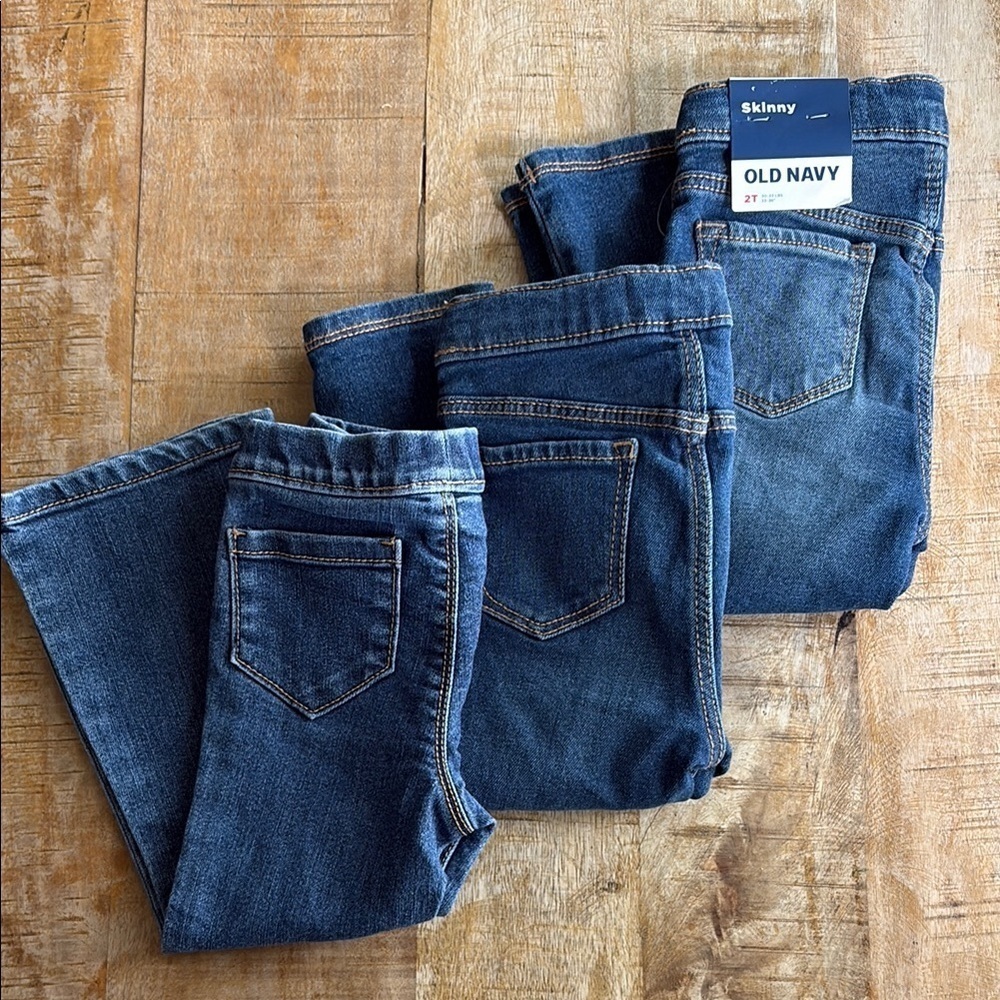 NWT/NWOT Old Girls Jeggings Bundle 2t